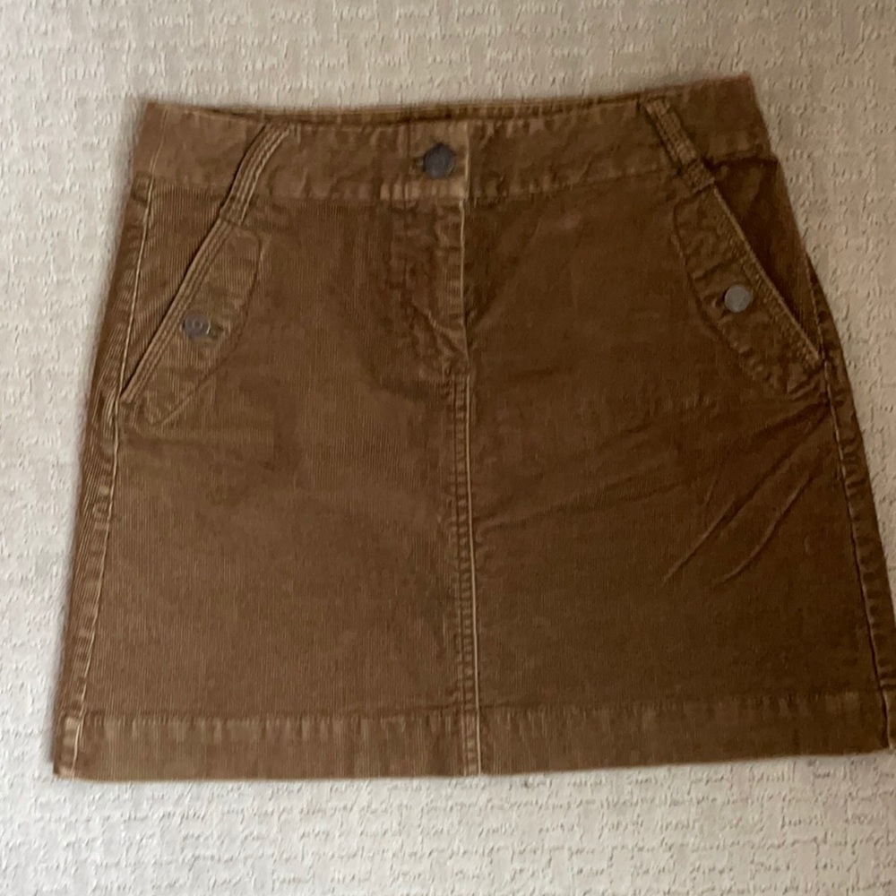 J.Crew corduroy mini skirt
